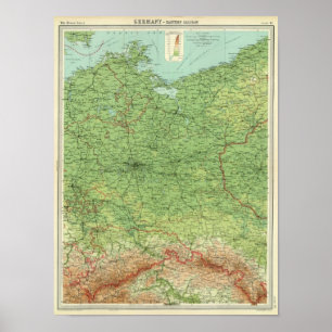 Póster Sección del este de Alemania
