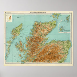 Póster Sección norte de Escocia