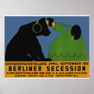 Póster Secesión de Berlín