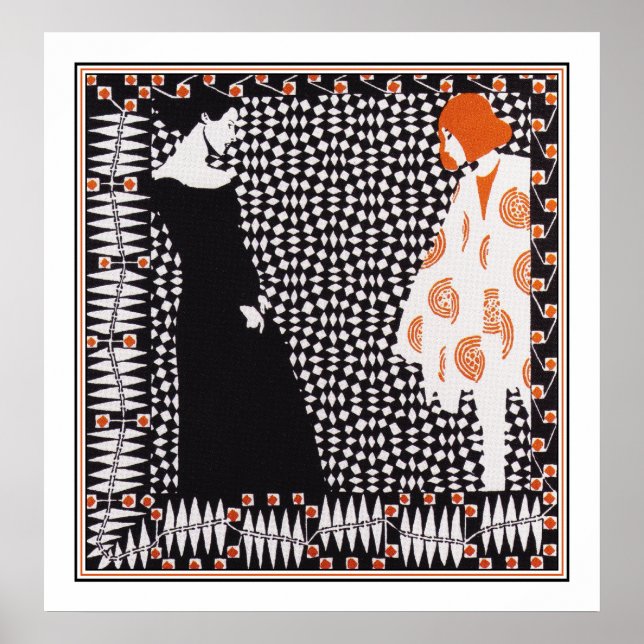 Póster Secesión de Viena - Kolo Moser Vorfruhling (Frente)