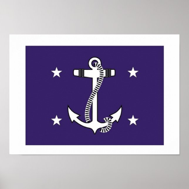 Póster Secretario de la Marina de los Estados Unidos (Frente)