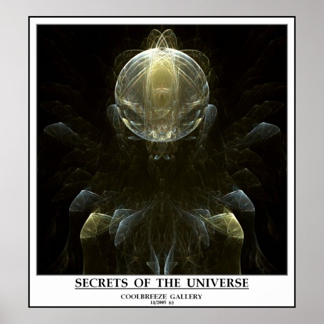 PÓSTER SECRETOS DEL UNIVERSO (Frente)