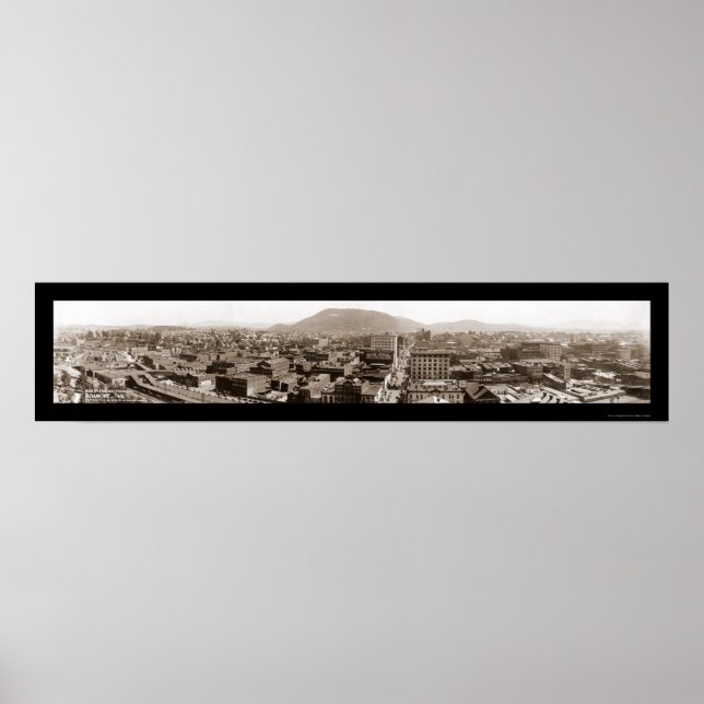 Póster Secta de negocios de Roanoke. Foto 1931 (Frente)