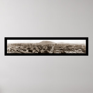 Póster Secta del negocio de Roanoke. Foto 1931