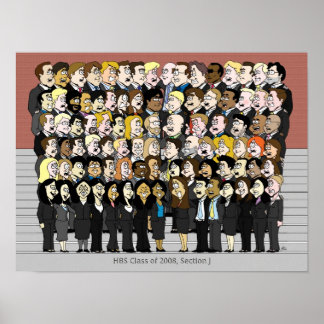 Póster Section J Comic 16" x 12" Poster