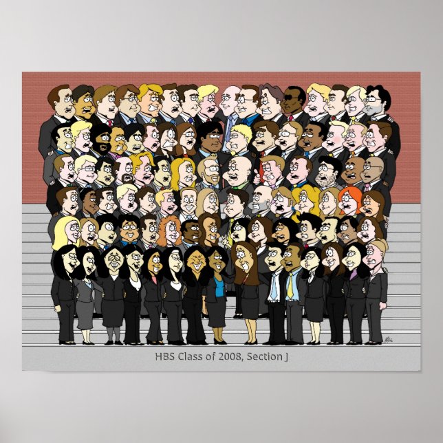 Póster Section J Comic 16" x 12" Poster (Frente)