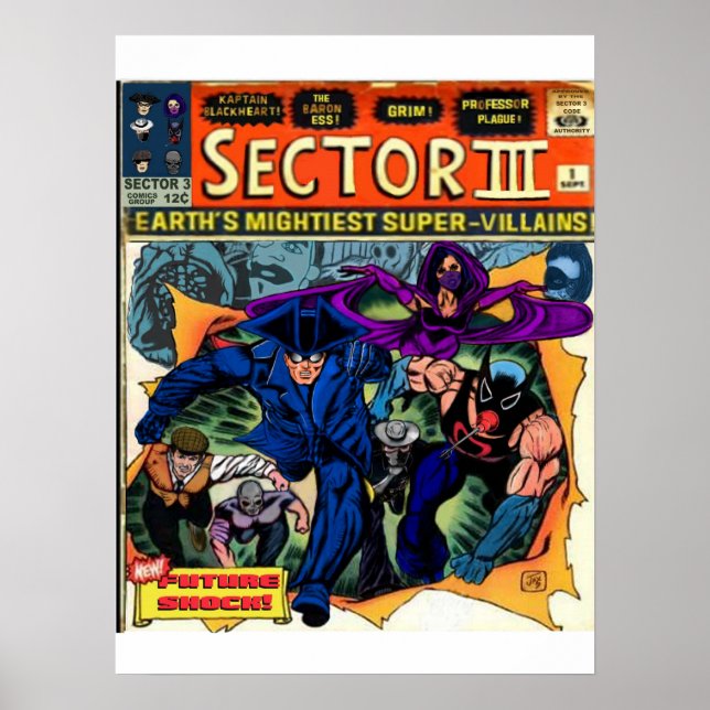 Póster Sector 3 poster (Frente)