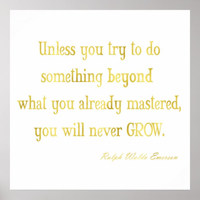 Póster Secuencias metálicas de Purpurina de Faux de oro d (Frente)