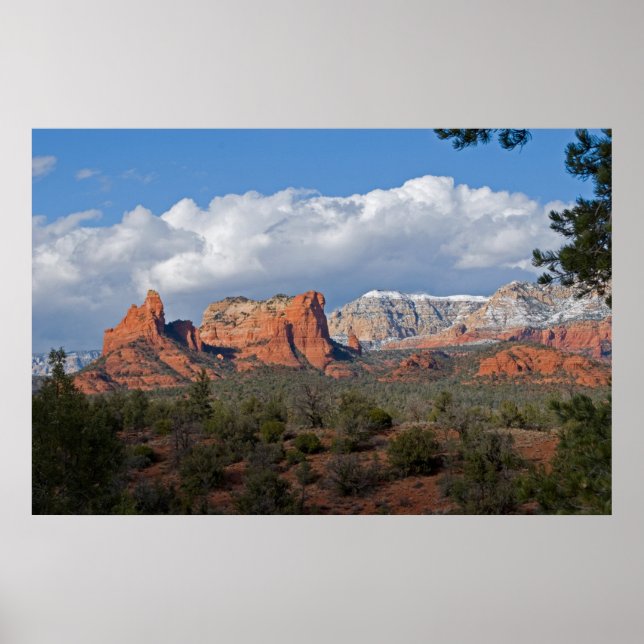 Póster Sedona, Arizona Valley 3069 (Frente)