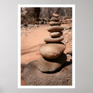 Póster Sedona Cairn