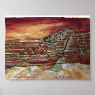 Póster Sedona espiritual