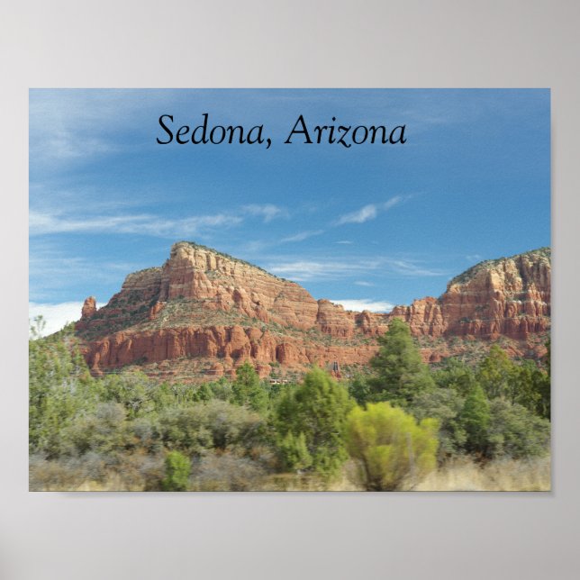 Póster Sedona Rojas (Frente)