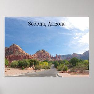 Póster Sedona Rojas