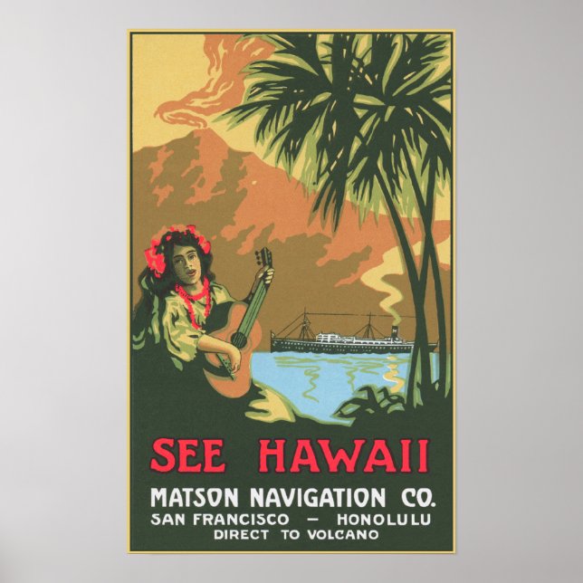 Póster See Hawaii Poster (Frente)