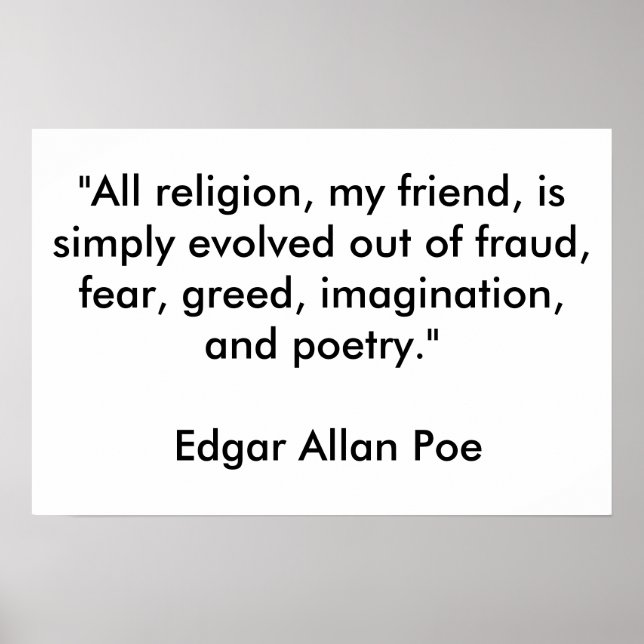 Póster seeds of religion (Frente)