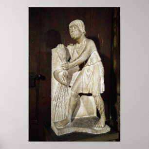 Póster Segador: Junio de un estatuario