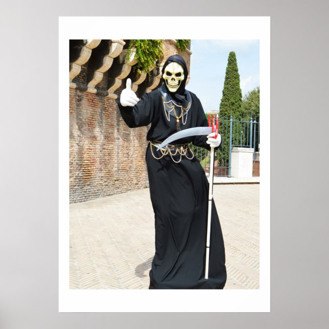 Póster Segador siniestro (Frente)