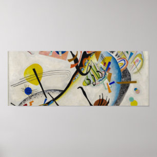 Póster Segmento azul