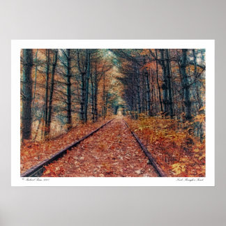 Póster Seguimiento a través de un Poster forestal