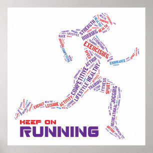 Póster Seguir corriendo