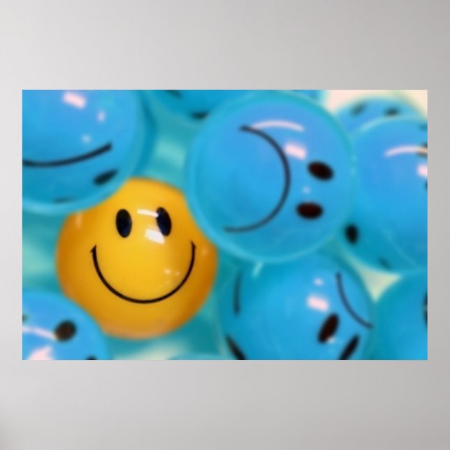 Póster Seguir sonriendo (Frente)