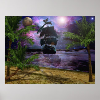 Póster Segunda estrella a la derecha.