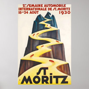 Póster Segunda Exposición Internacional del Automóvil 193