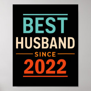 Póster Segundo Aniversario Boda del Mejor Esposo desde 20