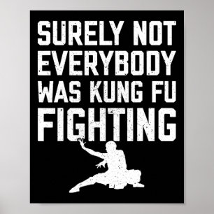 Póster Seguramente no todos eran luchadores de Kung Fu Ka