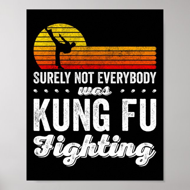 Póster Seguramente No Todos Estaban Luchando Kung Fu Cami (Frente)