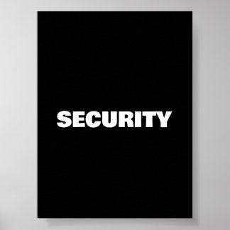 Póster Seguridad