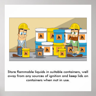 Póster Seguridad contra incendios 07