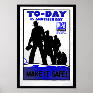Póster Seguridad en el lugar de trabajo