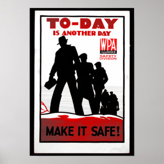 Póster Seguridad en el lugar de trabajo
