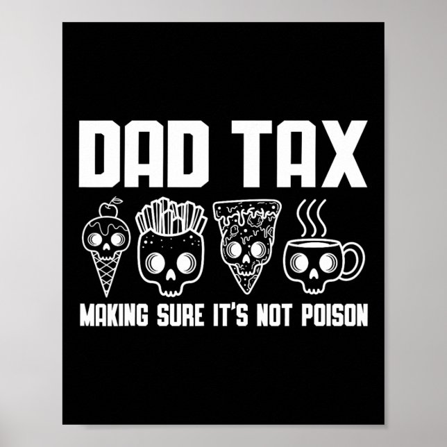 Póster Seguro de que no es veneno el Chiste de papá graci (Frente)
