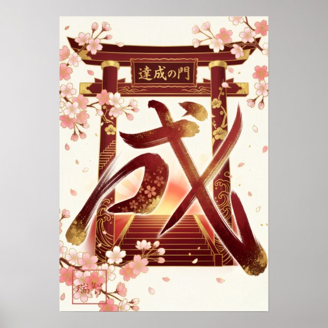 Póster Sei: Achievement & Success Art260040015 (Frente)