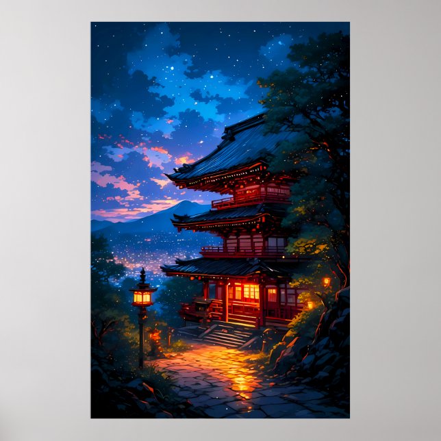 Póster Seichi no Yoru (Noche sagrada) (Frente)