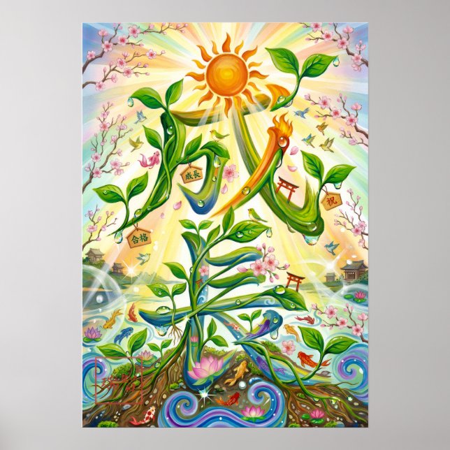 Póster Seicho: Growth & Prosperity Art260040006 (Frente)