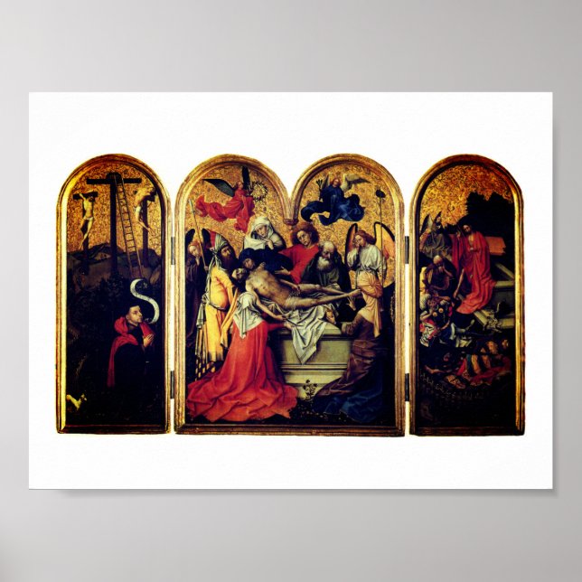 Póster Seilern Triptych (por Robert Campin) (Frente)