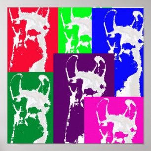 Póster Seis llamas de Mulitcolored
