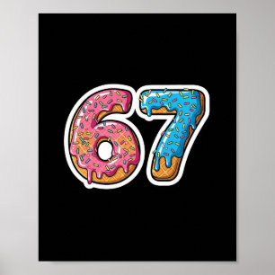 Póster Seis Siete Helado Goteo Deportes Genial Meme 67 Di