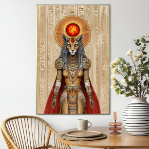 Póster Sekhmet: Diosa Leona Egipcia