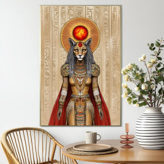 Póster Sekhmet: Diosa Leona Egipcia