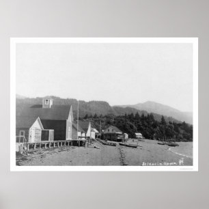 Póster Seldovia, Alaska 1912