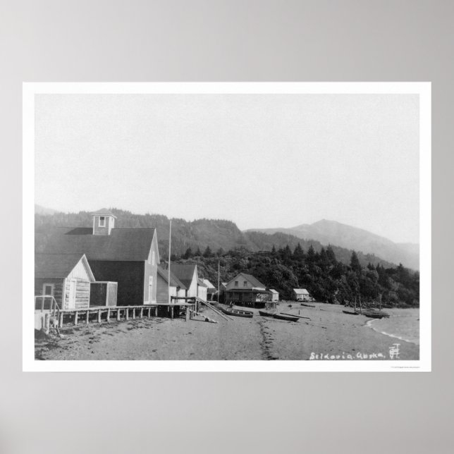Póster Seldovia, Alaska 1912 (Frente)