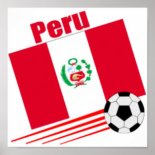 Póster Selección de fútbol de Perú
