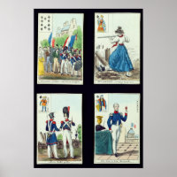 Selección de las cartas de juego relativas a