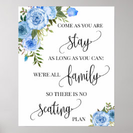 Póster Seleccione un asiento en cualquiera de los lados B