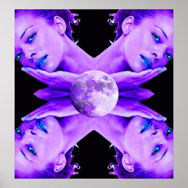 Póster Selene Moon Goddess (Frente)