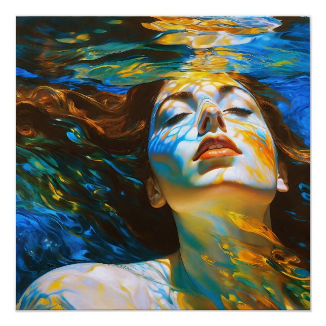 Póster "Selene" - Mujeres En El Agua (Anverso)